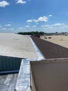 leaking roof repaired with mod bit shingles in effingham il 7